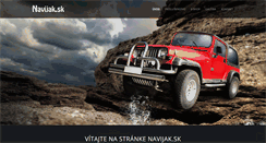 Desktop Screenshot of navijak.sk